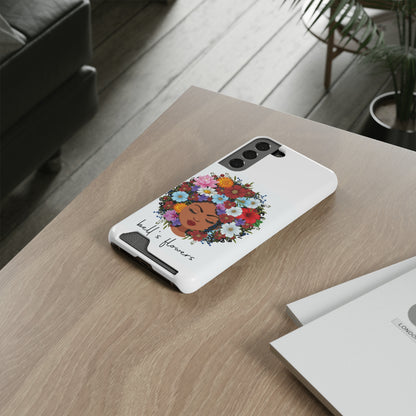 bell's flowers Original Logo Phone Case With Card Holder