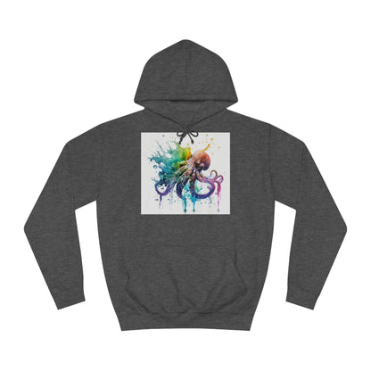 Octopus Drip Paint Hoodie