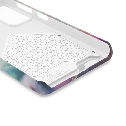 bell's flowers Einstein Phone Case With Card Holder