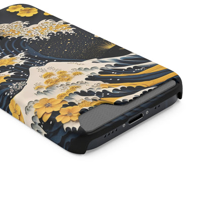 The Tourist Black Phone Case With Card Holder